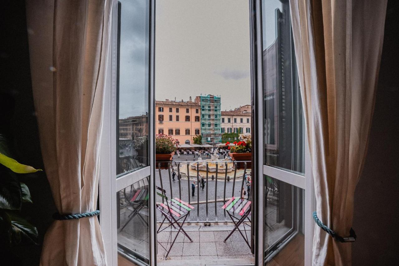 Navona Charming Balcony Apartment Rome Luaran gambar