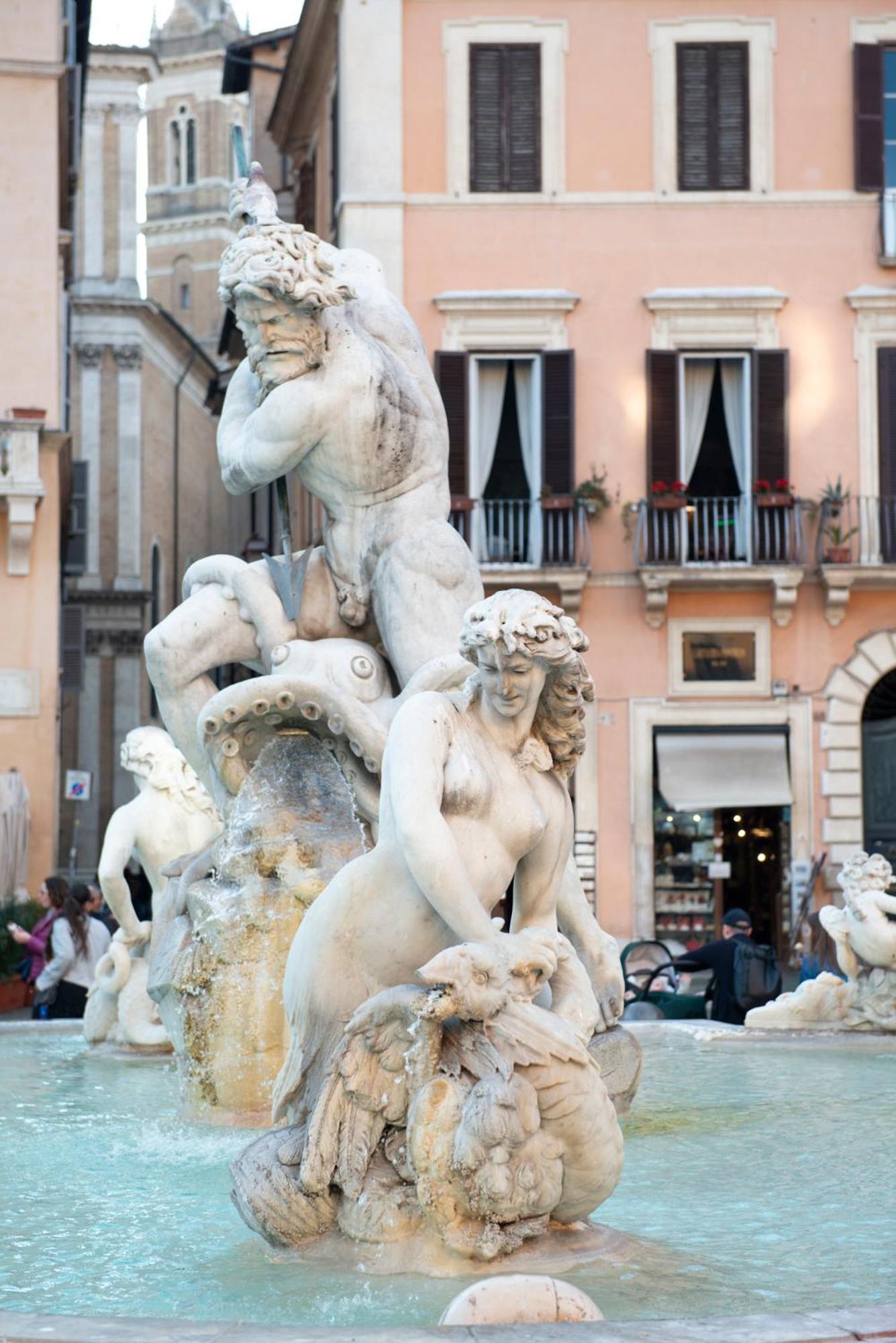 Navona Charming Balcony Apartment Rome Luaran gambar
