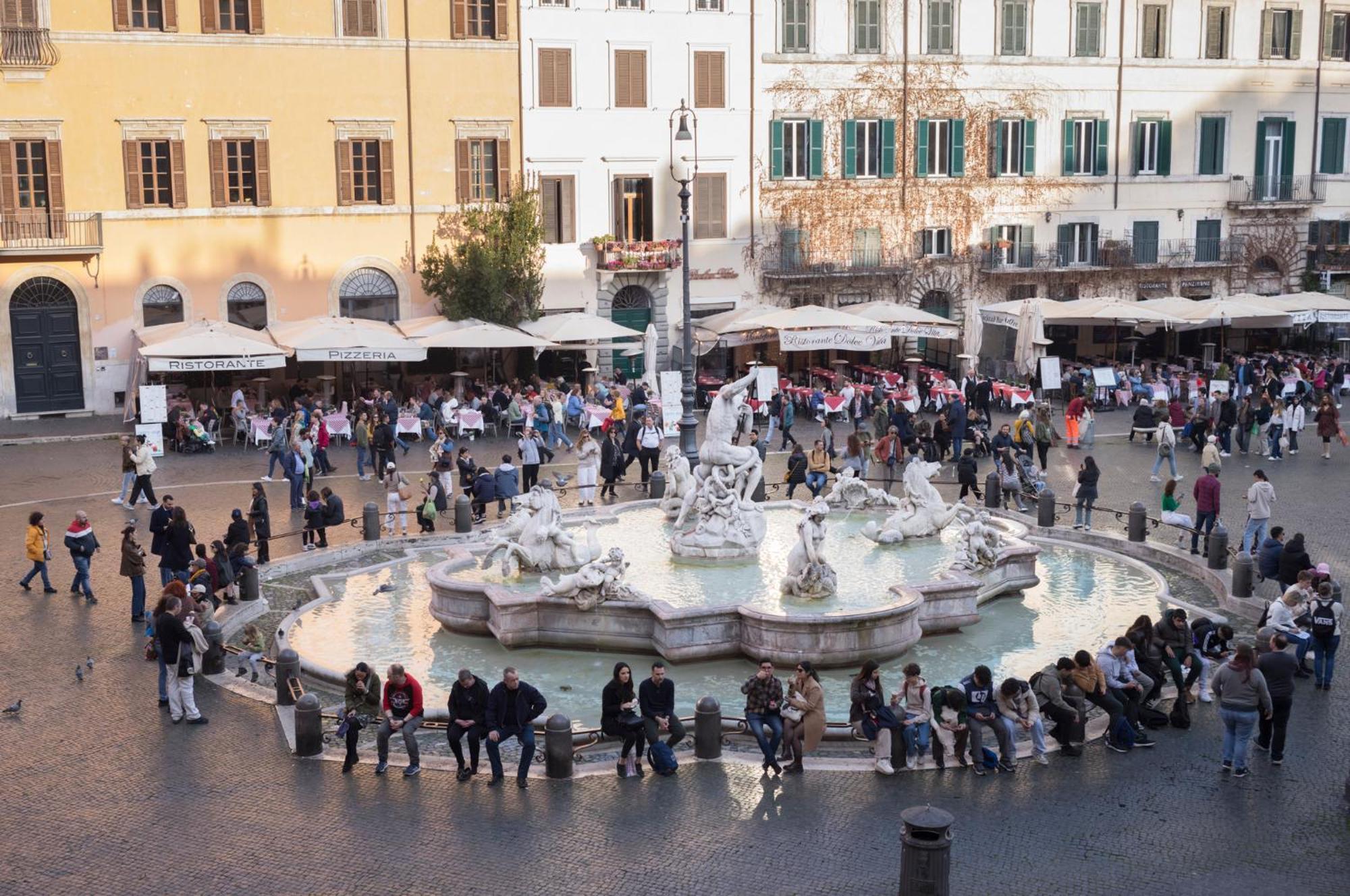 Navona Charming Balcony Apartment Rome Luaran gambar